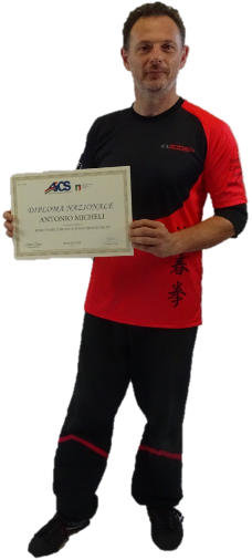 Antonio Micheli Kung Fu Academy di Sifu Salvatore Mezzone, Scuola di Wing Chun o Wing Tsun, Tai chi Quan e Chi Kung, di Sanda